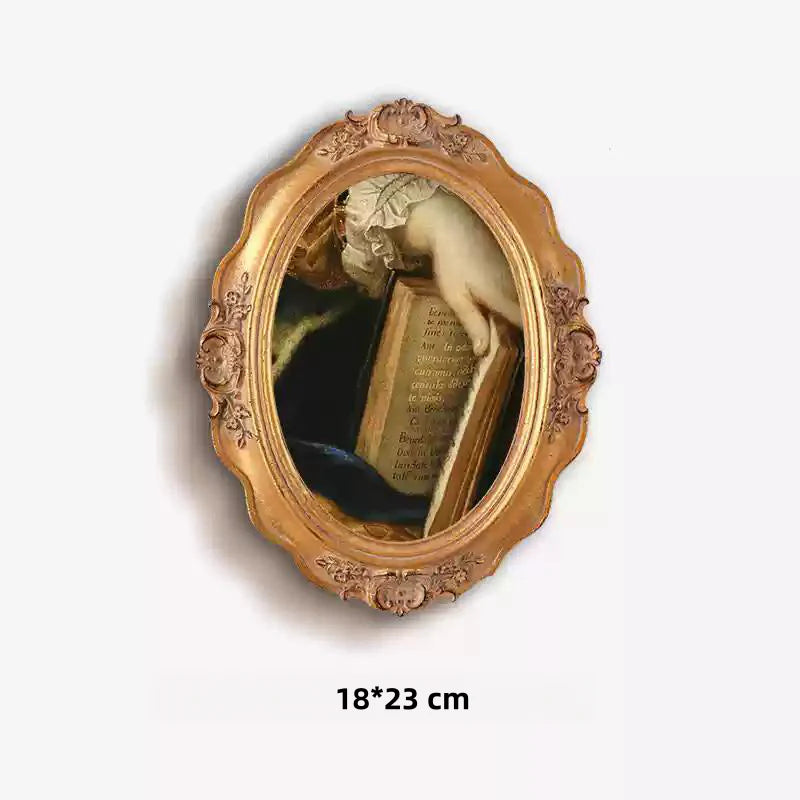 Set of 10 Retro Wall Paintings with Durable Resin or Wood Frames