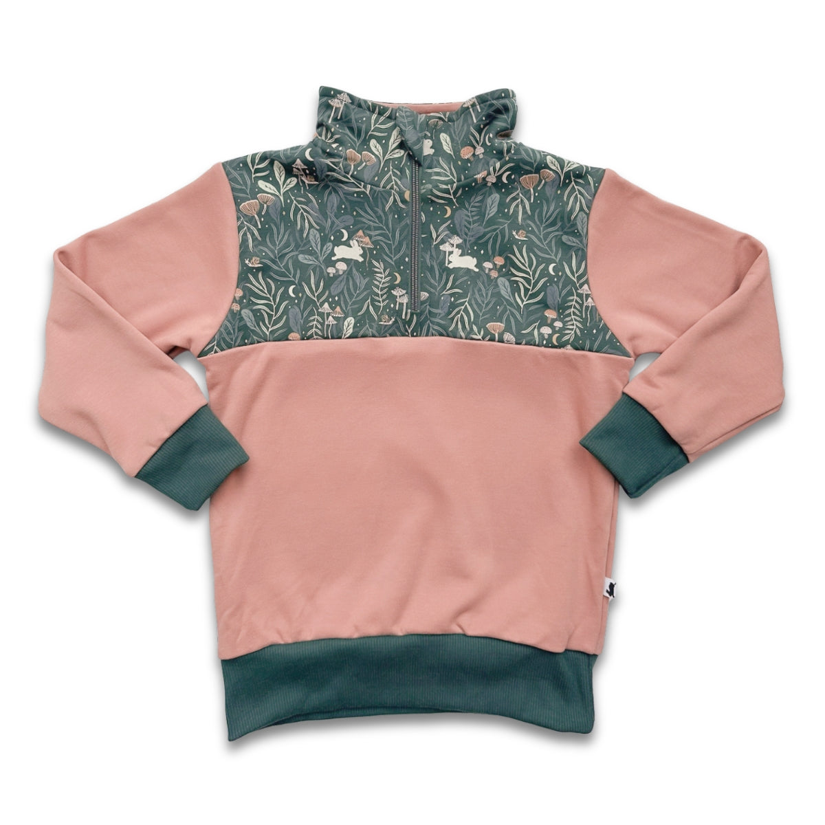 Kids Bamboo Fleece Half-Zip-7