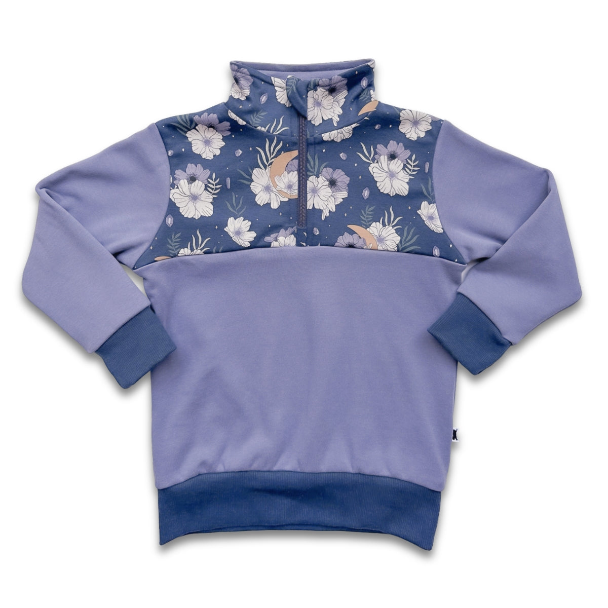 Kids Bamboo Fleece Half-Zip-5
