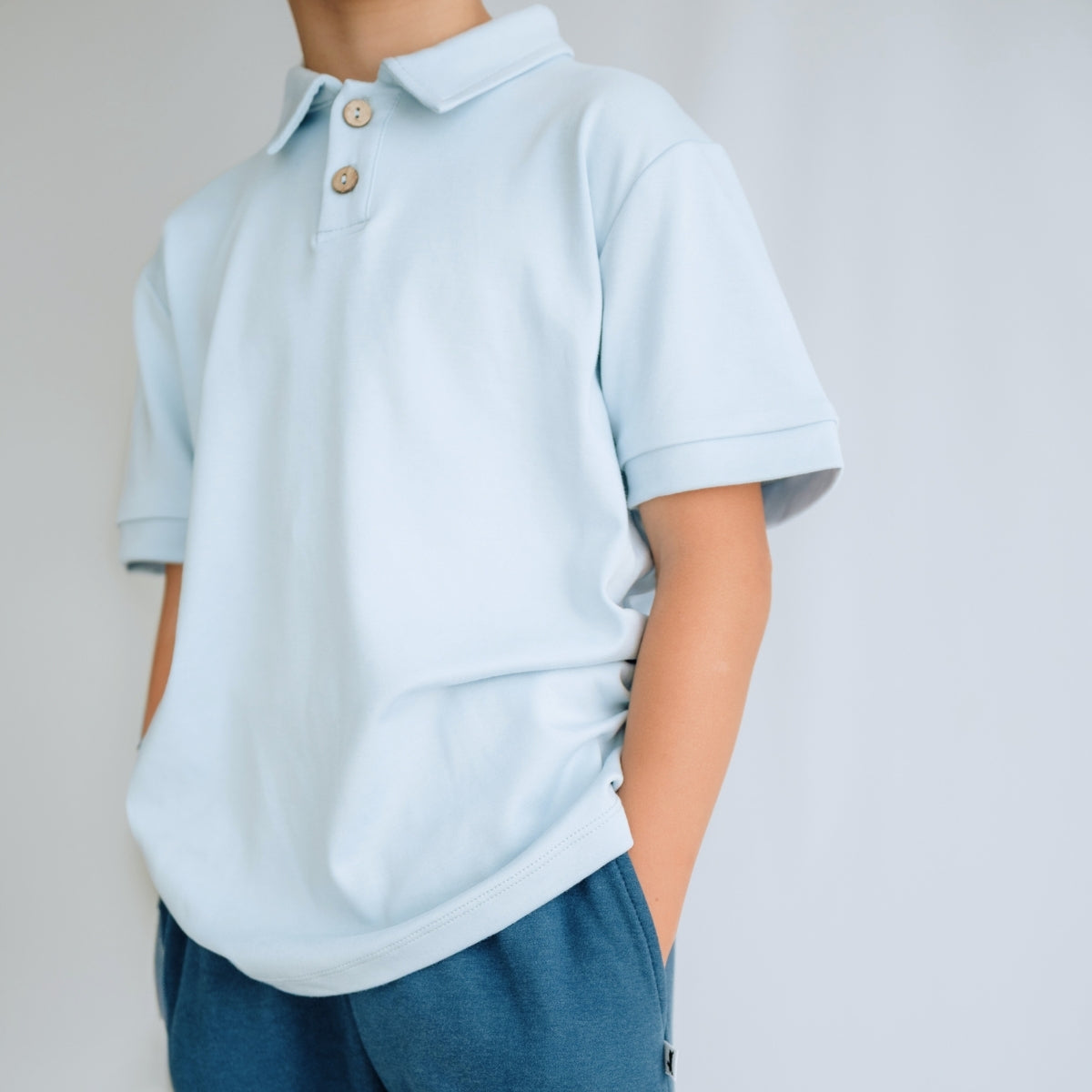 Youth Bamboo Polo Shirt-4