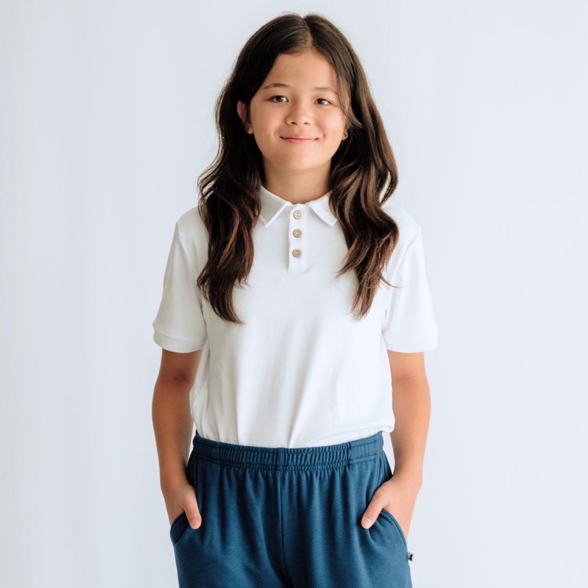 Kids Bamboo Polo Shirt-4
