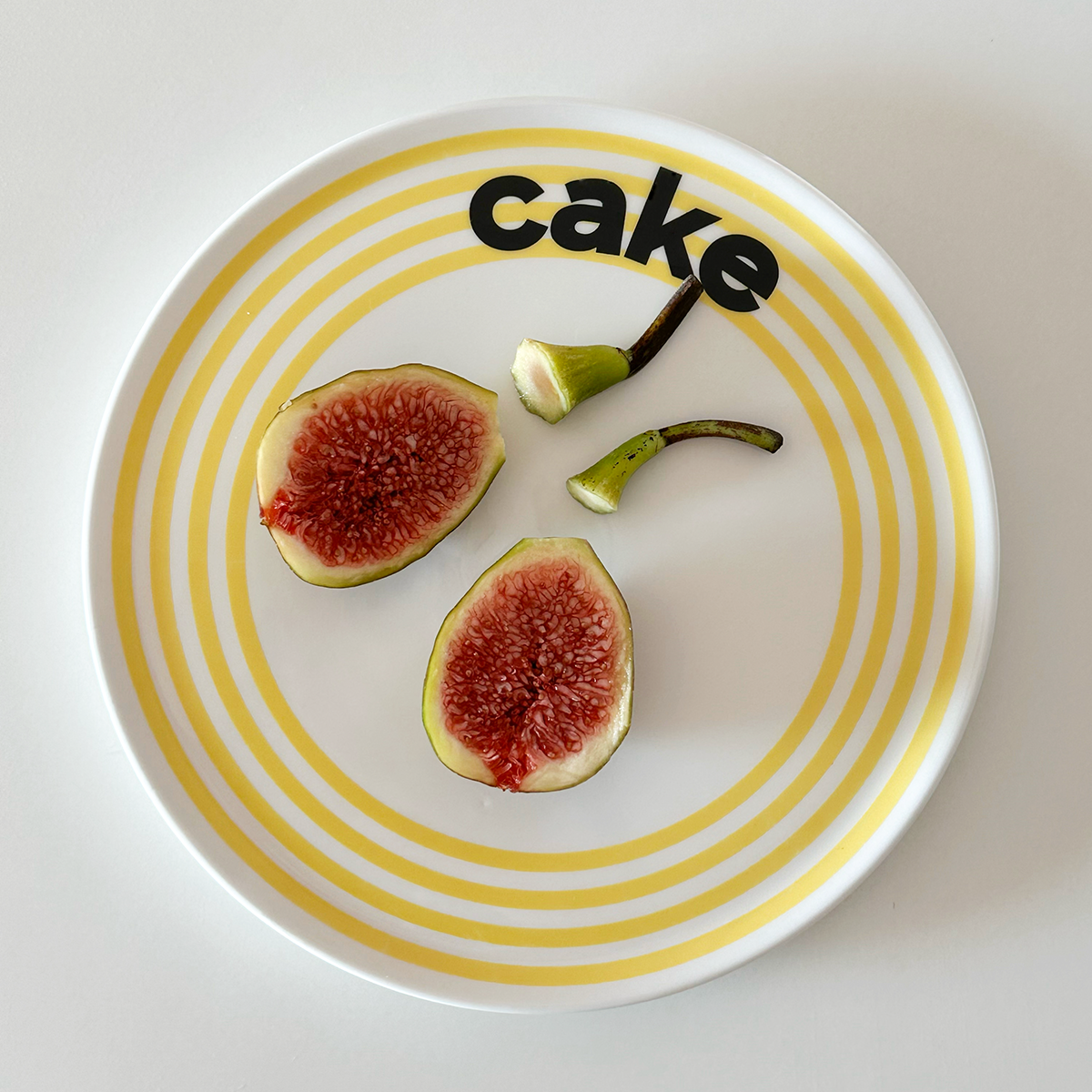 Striped Dessert Plate-4