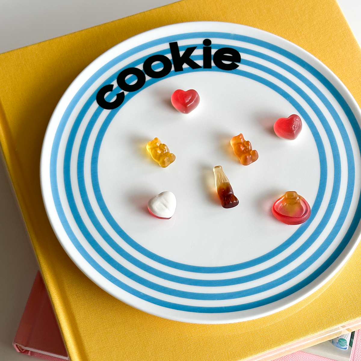 Striped Dessert Plate-5