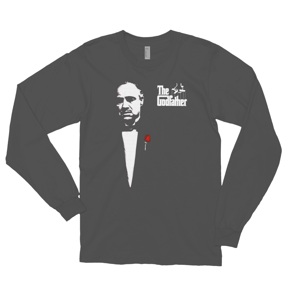 The Godfather 1972 Don Corleone Inspired Long Sleeve T-Shirt.-2