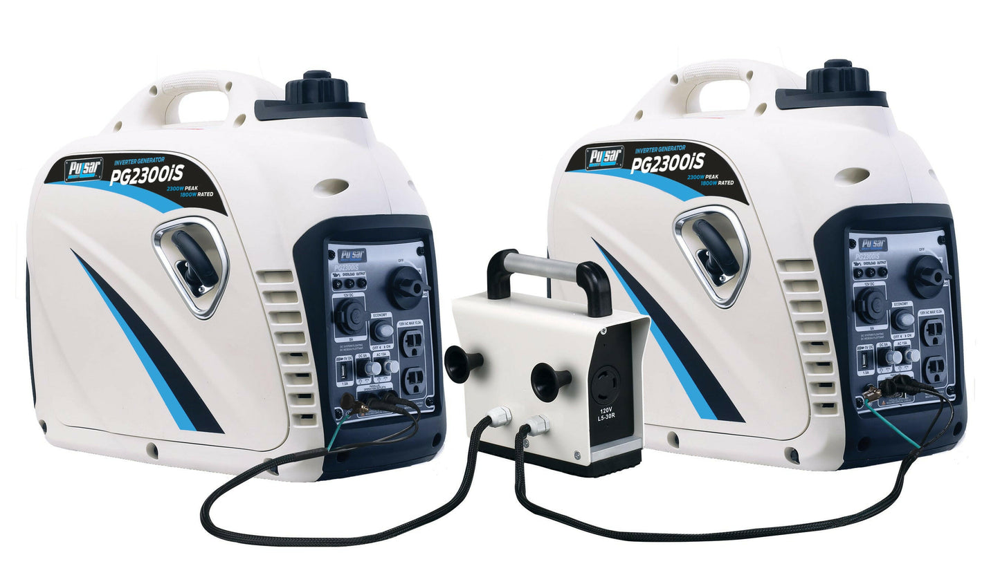 Pulsar 2300 Watt Portable Gas Powered Quiet Inverter Generator with USB Port.-3