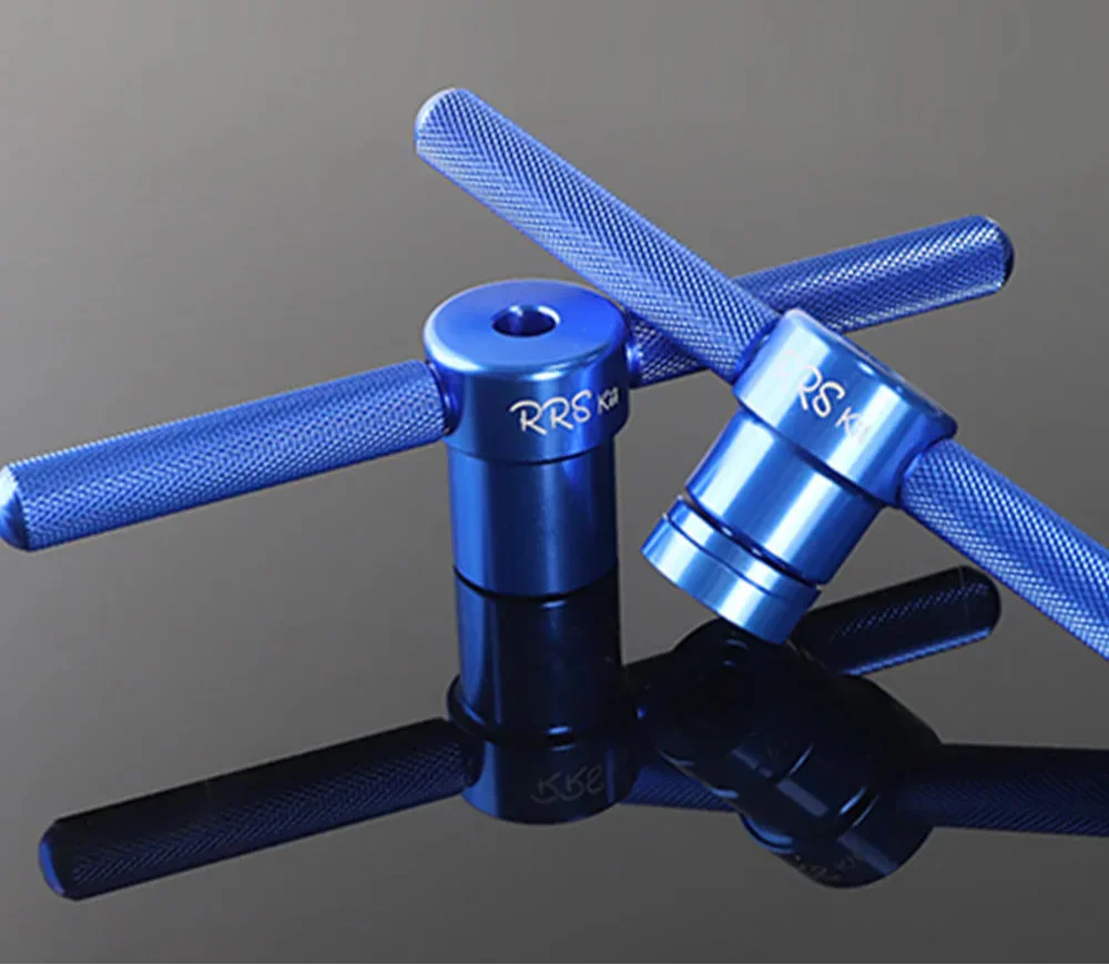 Bicycle Bearing Press Tool Set Installation Removal Kit Blue-4
