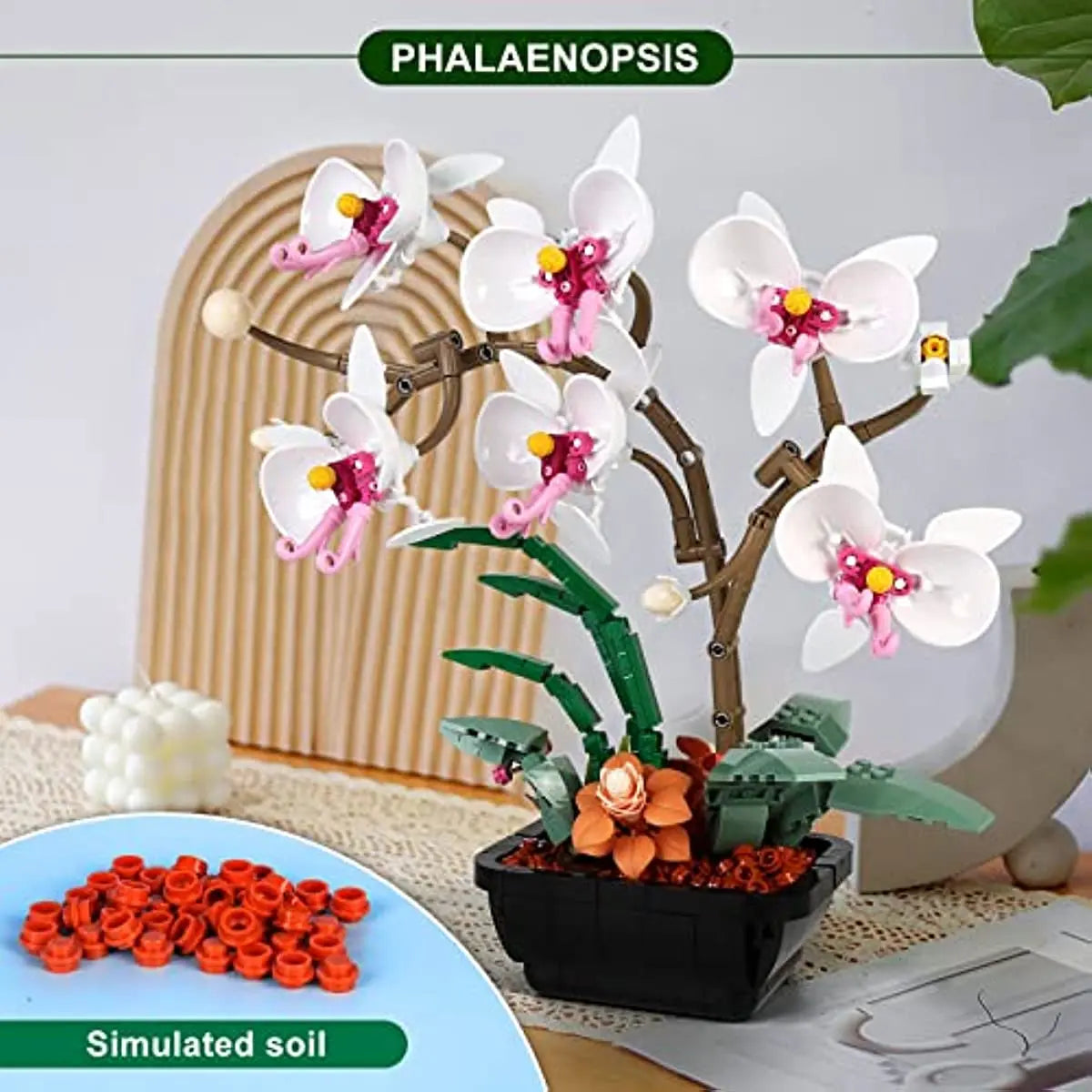 Flowers Orchid Building blocks
