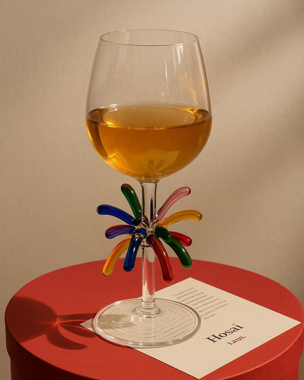 Colorful Firework Wine Glass-2