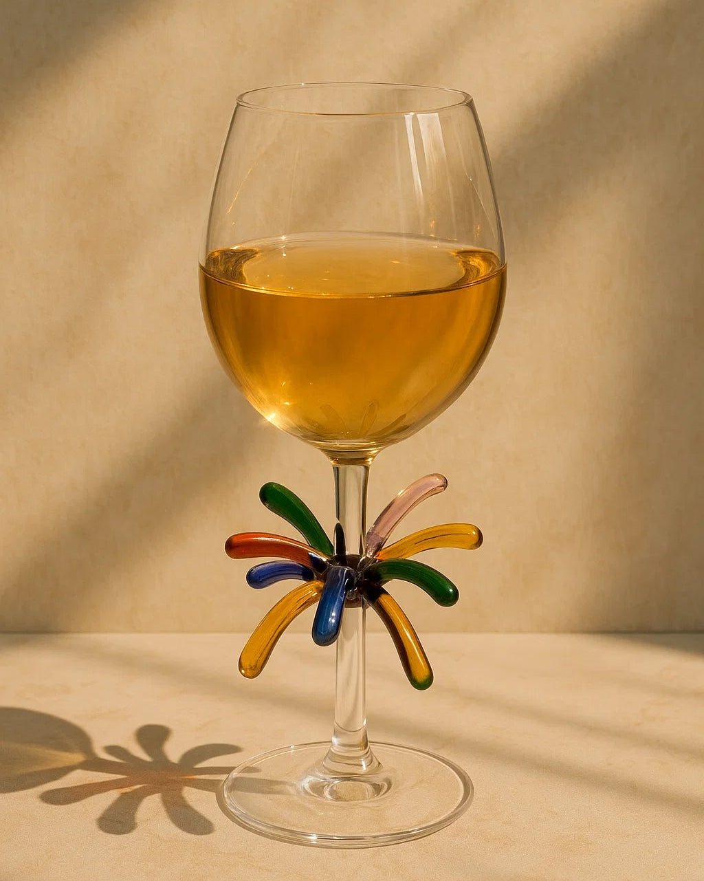 Colorful Firework Wine Glass-3