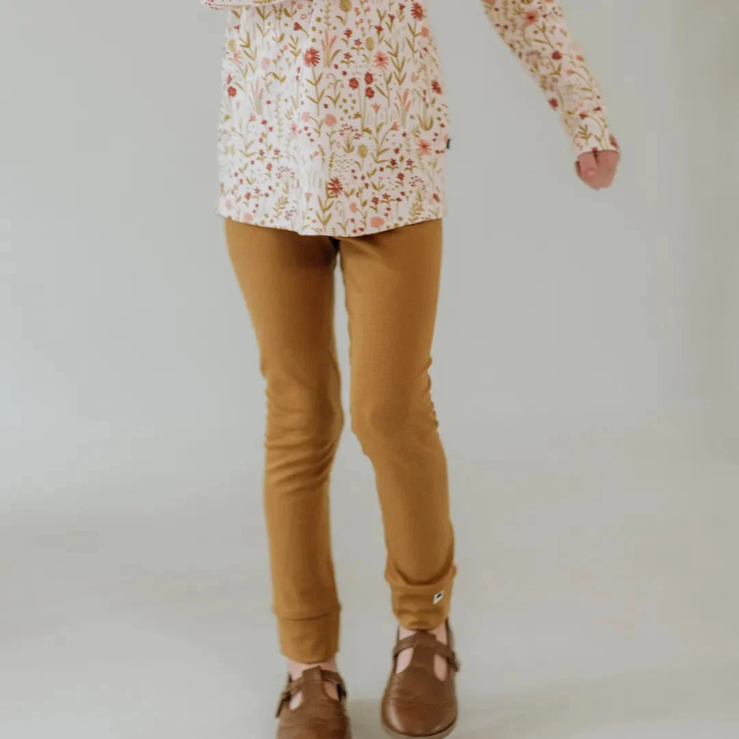 Kids Bamboo Leggings | Solid Colours — Last Call-3