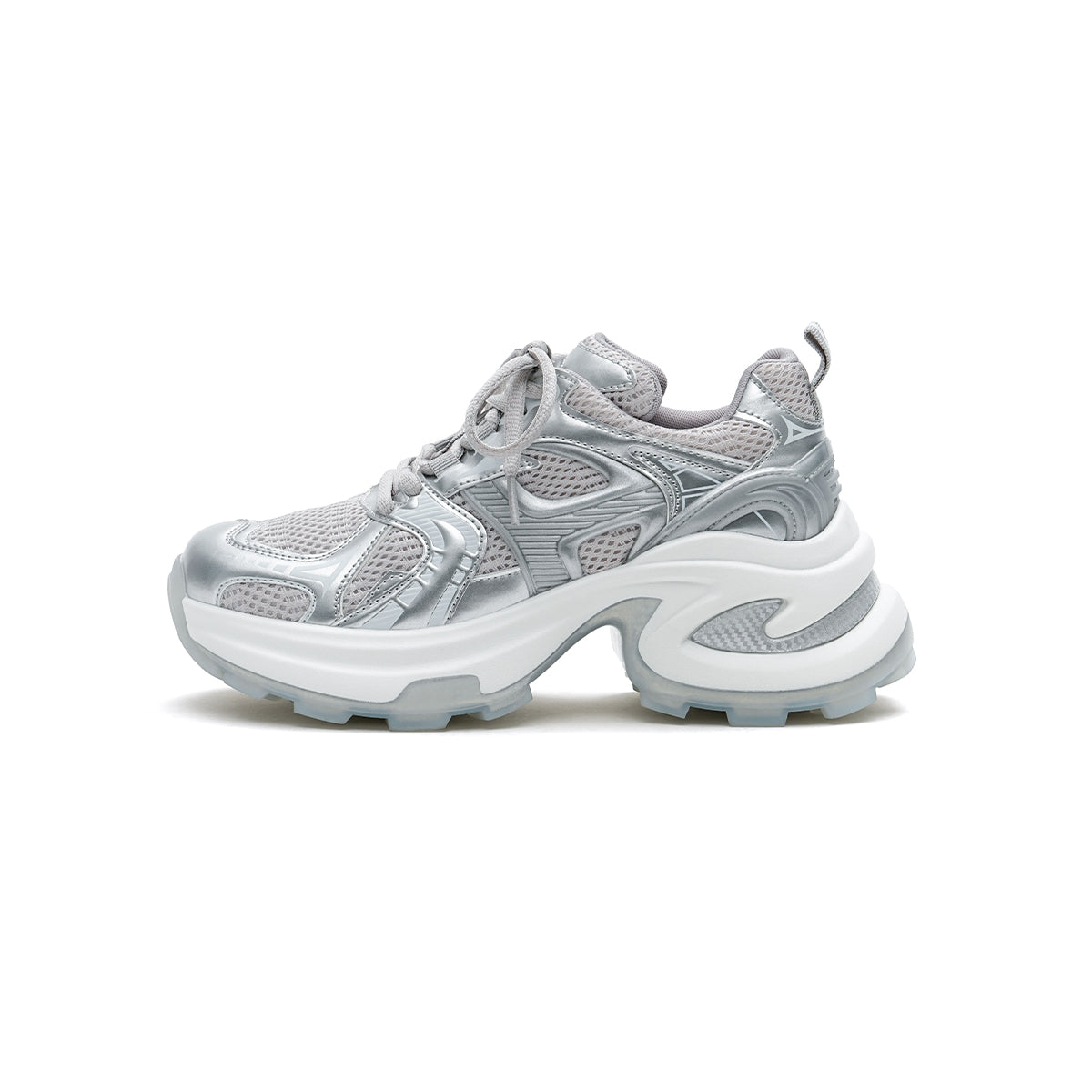 Breathable Mesh Platform Sneaker Boots For Women Cool Comfort-0