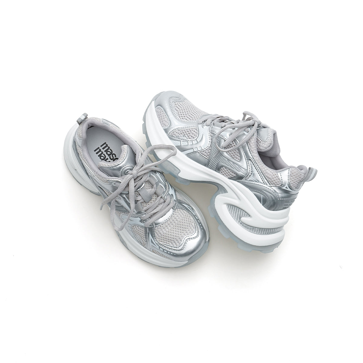 Breathable Mesh Platform Sneaker Boots For Women Cool Comfort-4