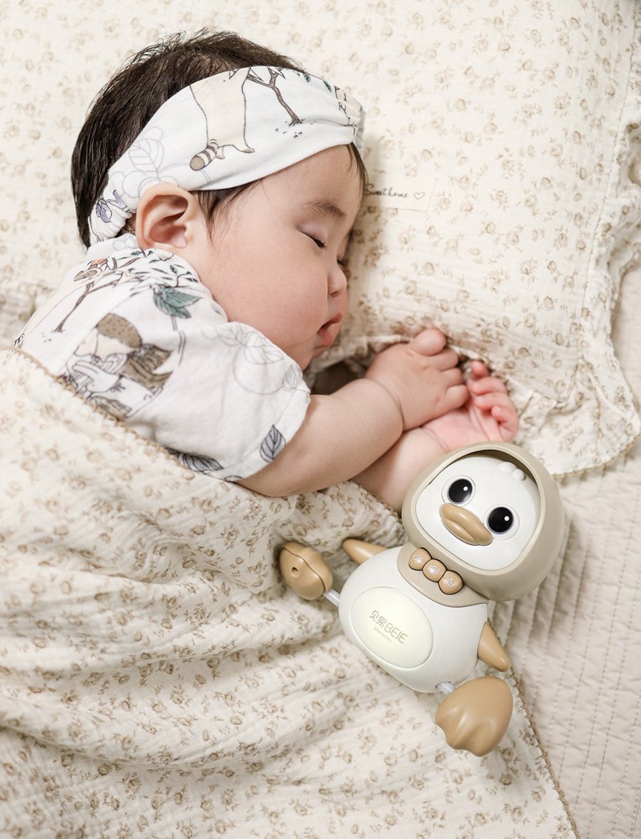 Crawling Mummy Duck Guiding Tummy Time Exercise Baby Toy