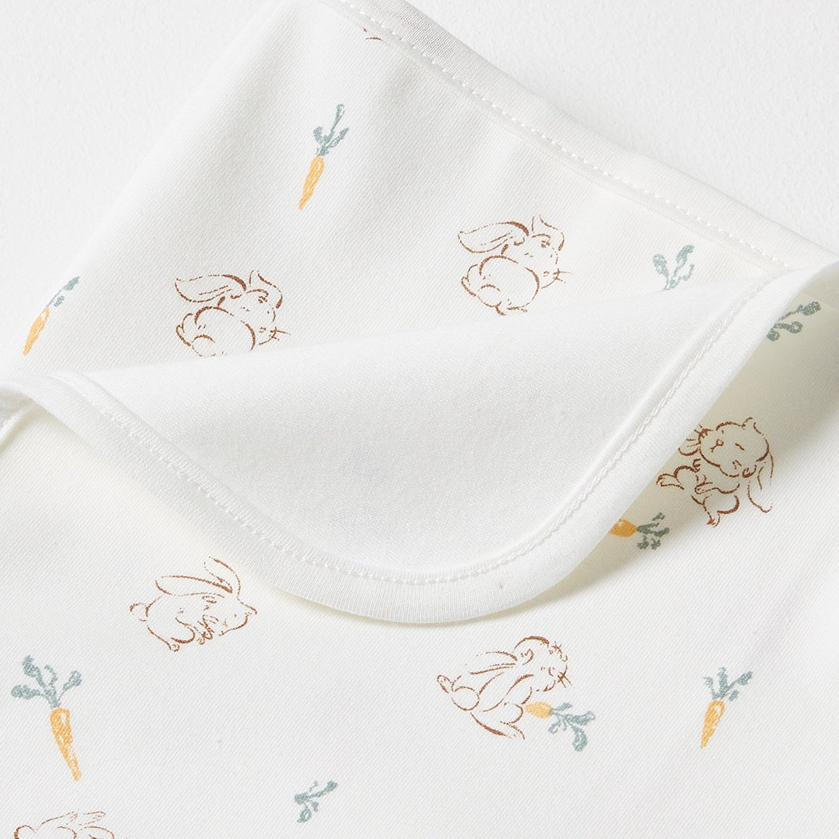 Waterproof White Baby Changing Mat with Cute Rabbit Design Newborn Diapers-4