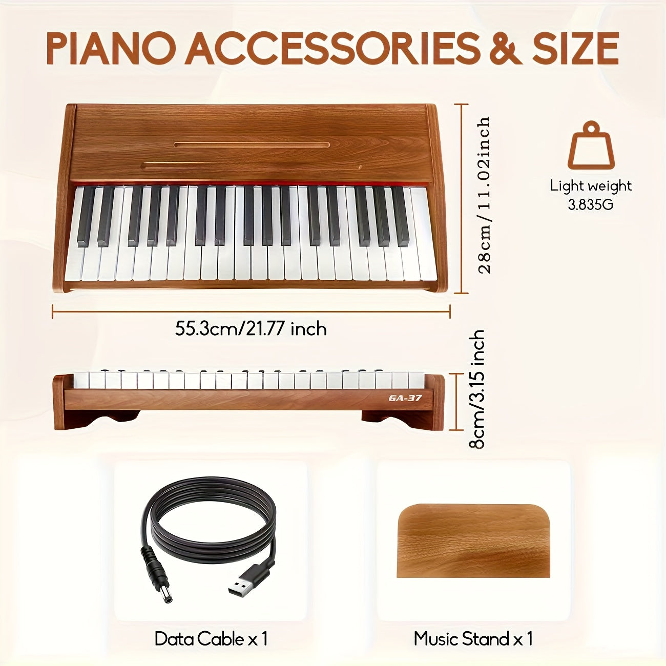 Electronic Keyboard Piano for Beginners