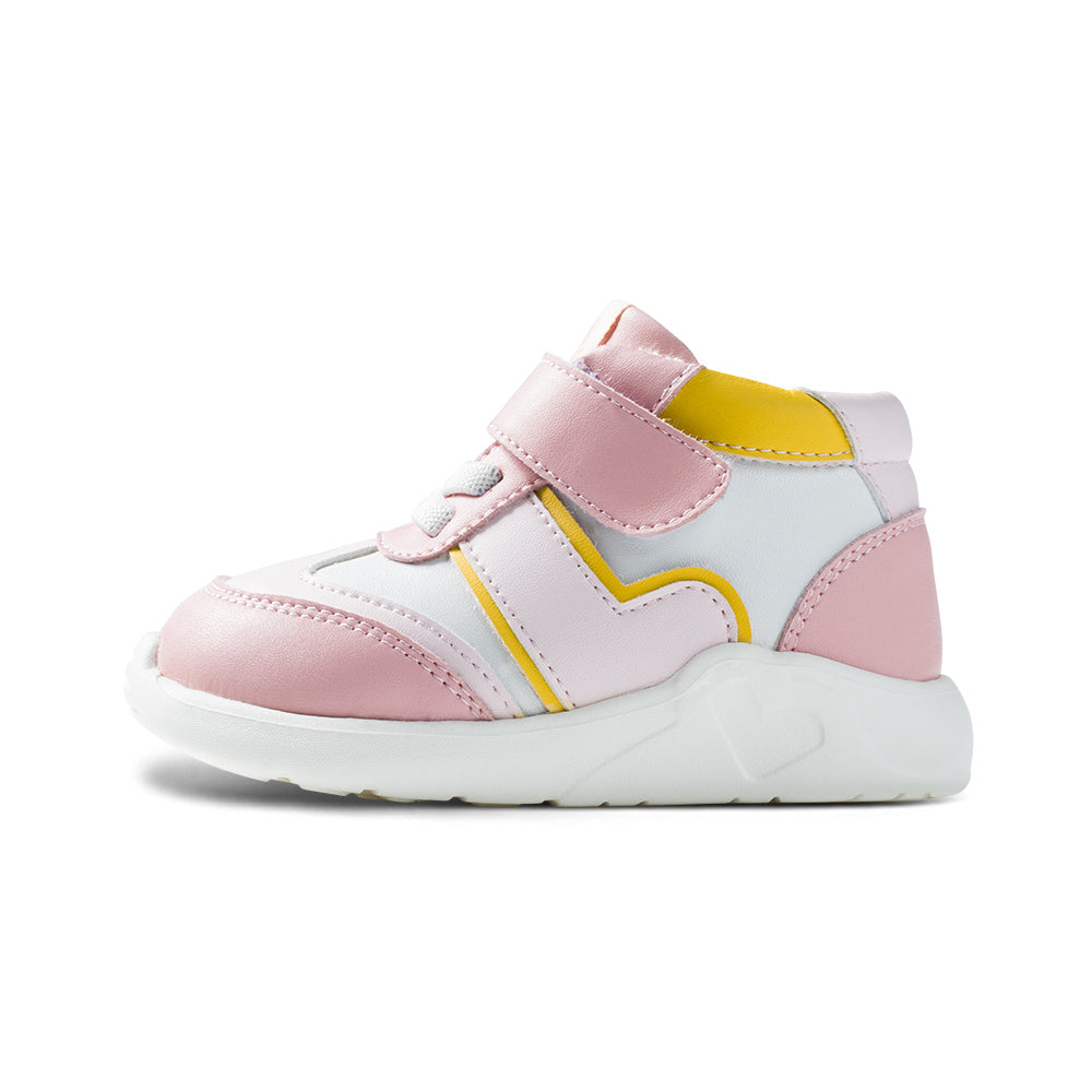 Eirene Soft Sole Non-Slip Pre-walker Grey Baby Sneakers-5