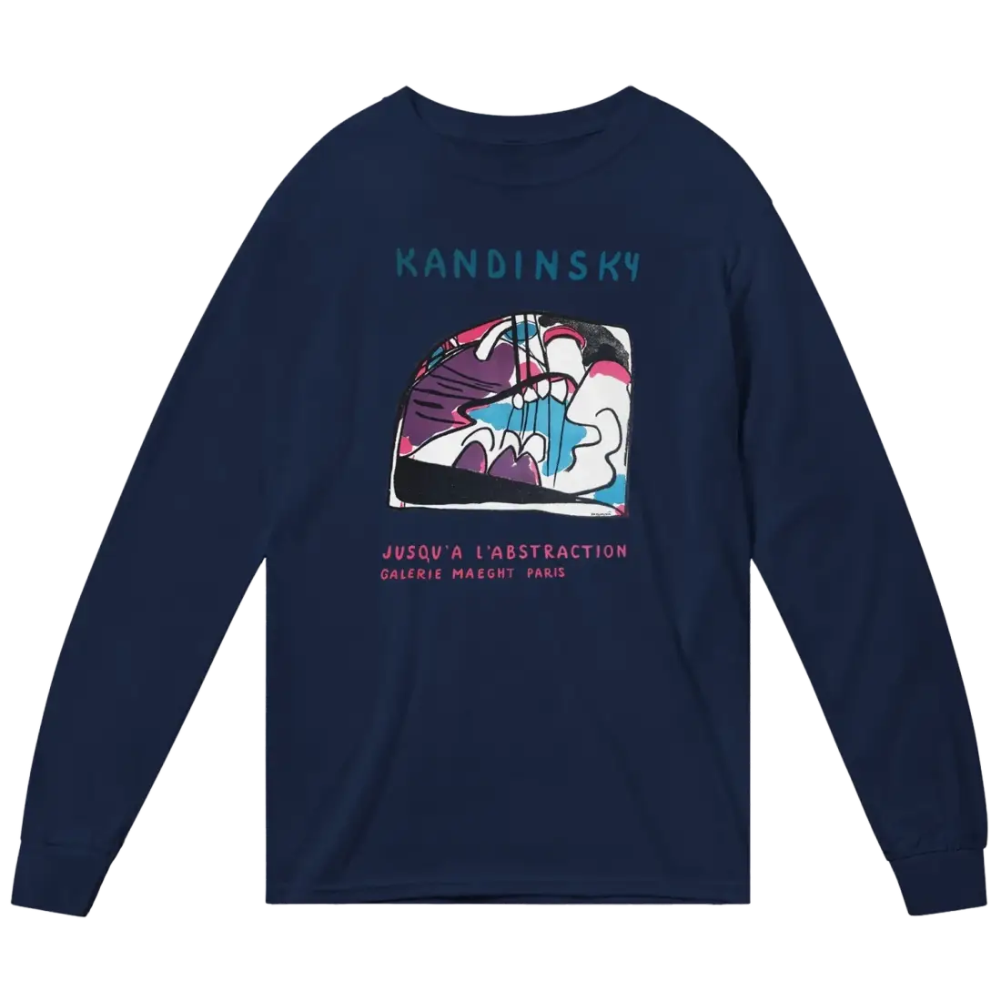 Kandinsky - Art Abstraction 1960 Painting Graphic T-Shirt-3