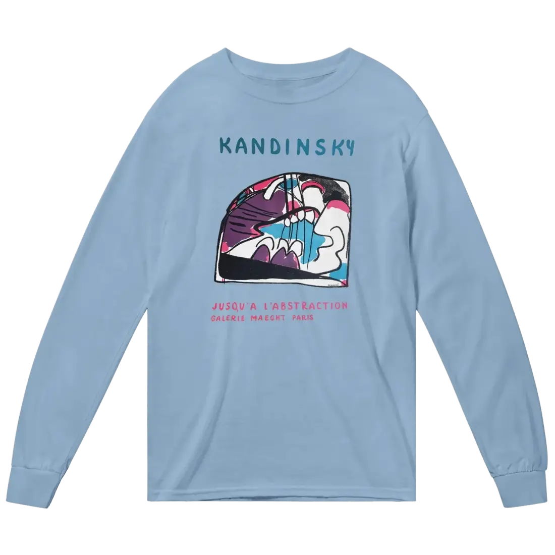 Kandinsky - Art Abstraction 1960 Painting Graphic T-Shirt-4