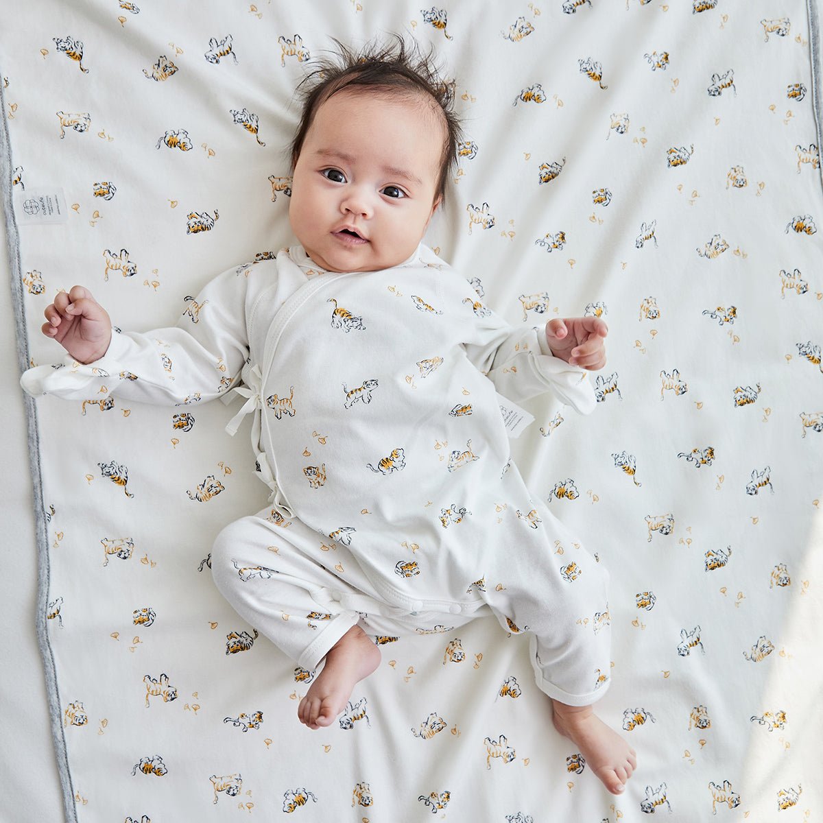 Waterproof Tiger Printed Changing Mat for Babies Newborns & Toddlers-2