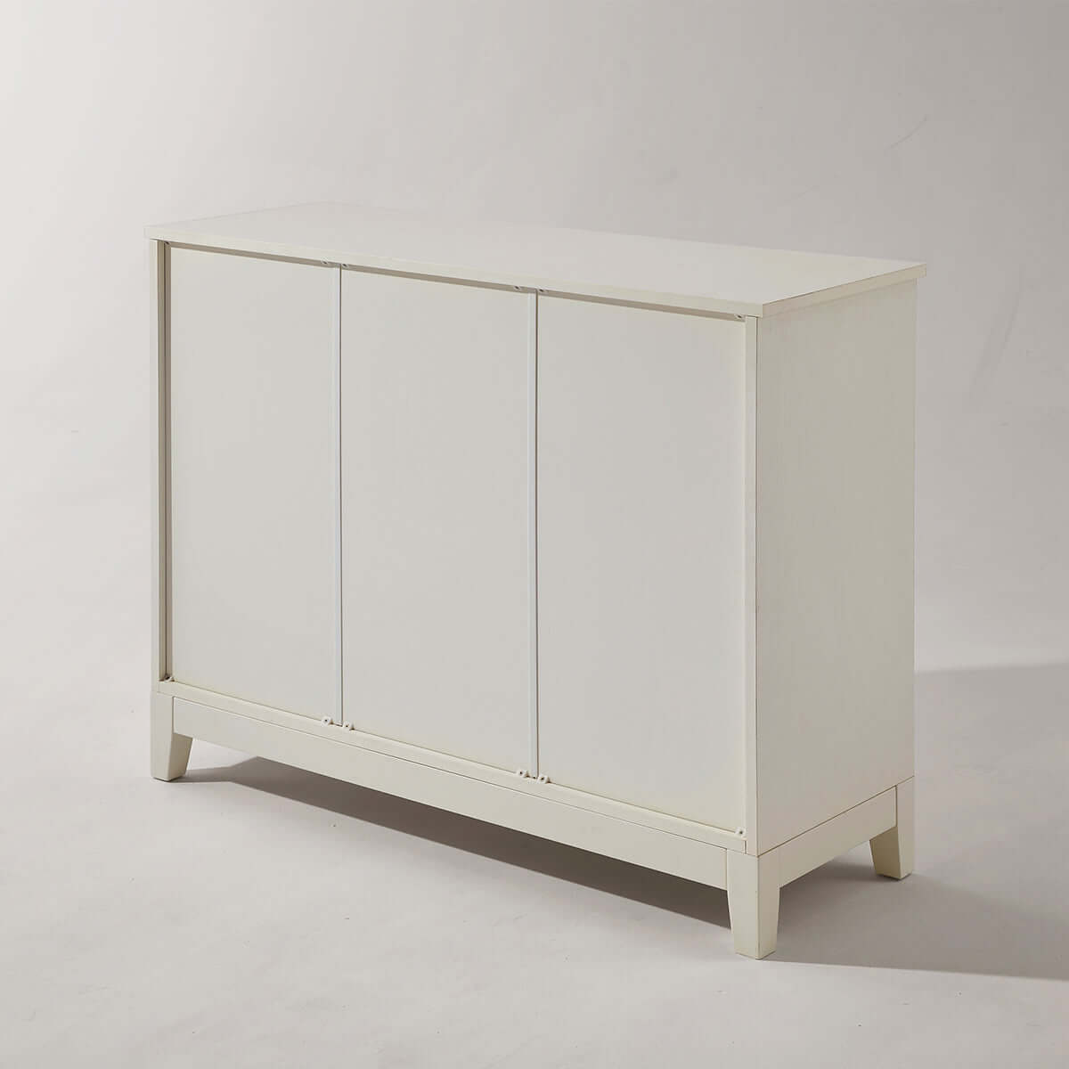 Minimalist 7 Drawer Storage Cabinet in Cream Finish-4