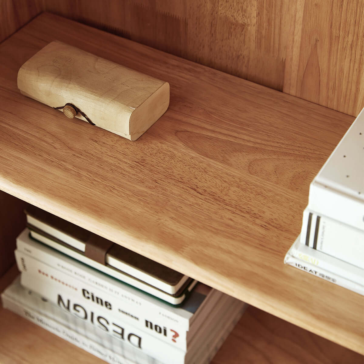 Modern Solid Wood Bookcase-2