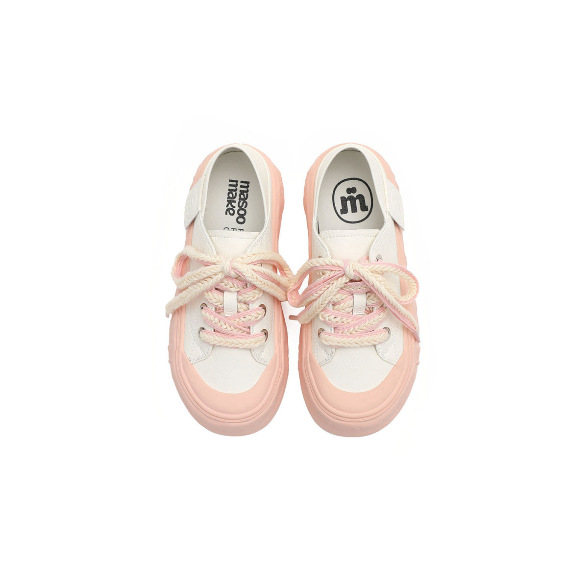 Platform Sneakers with Textured Laces-4