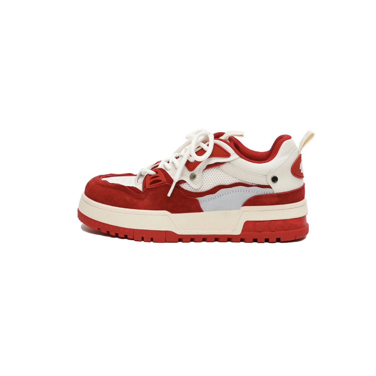 Reve Suede Trimmed Fashion Sneakers for Women-4