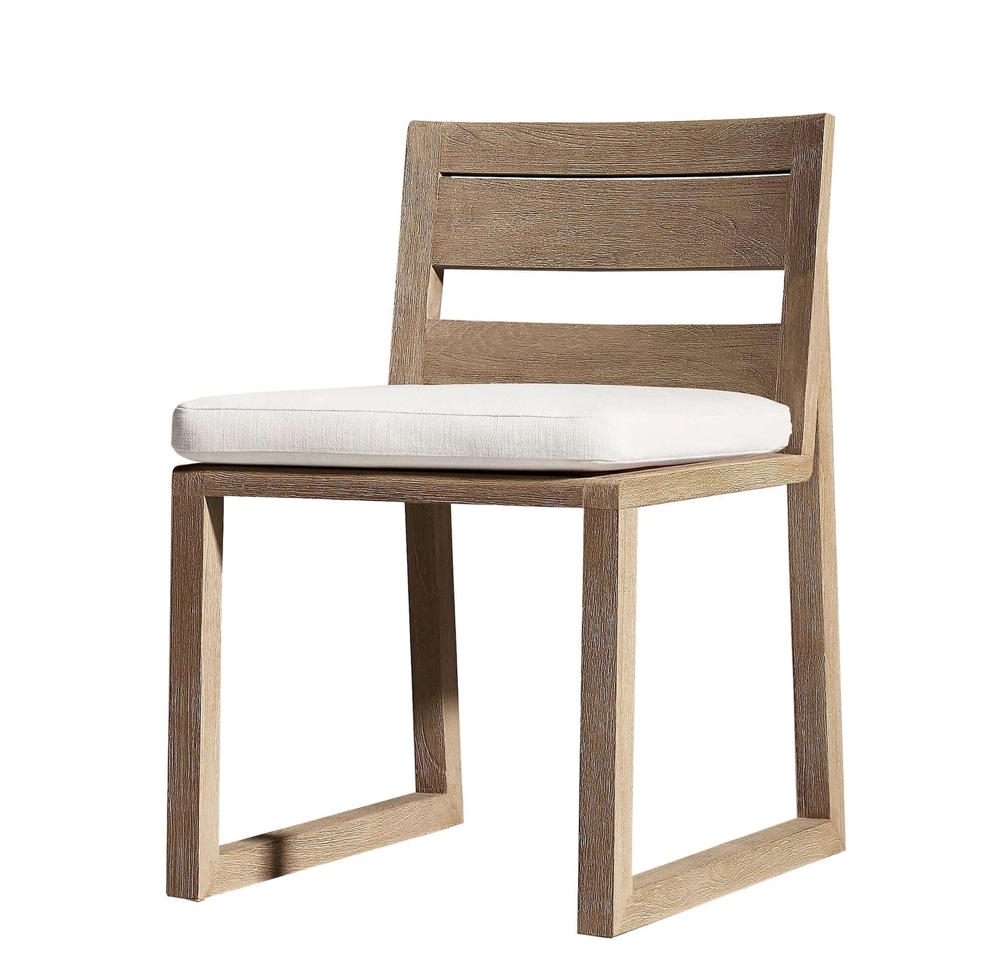 Sebastian Teak Dining Chair with Rot-Resistant Frame and Quick-Dry Foam Cushions-3