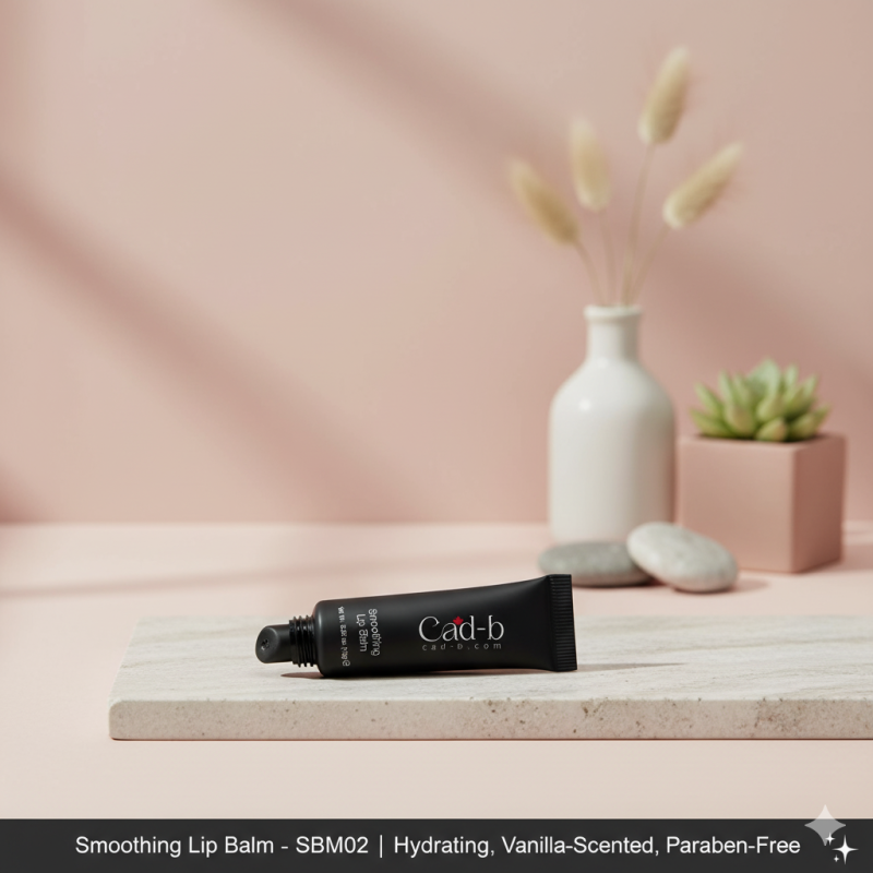 Smoothing Lip Balm – SBM02 | Hydrating, Vanilla-Scented, Paraben-Free