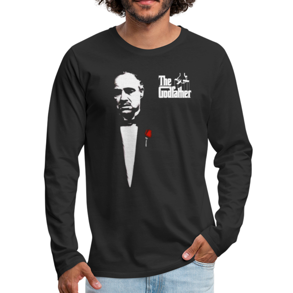 The Godfather 1972 Don Corleone Inspired Long Sleeve T-Shirt.-1