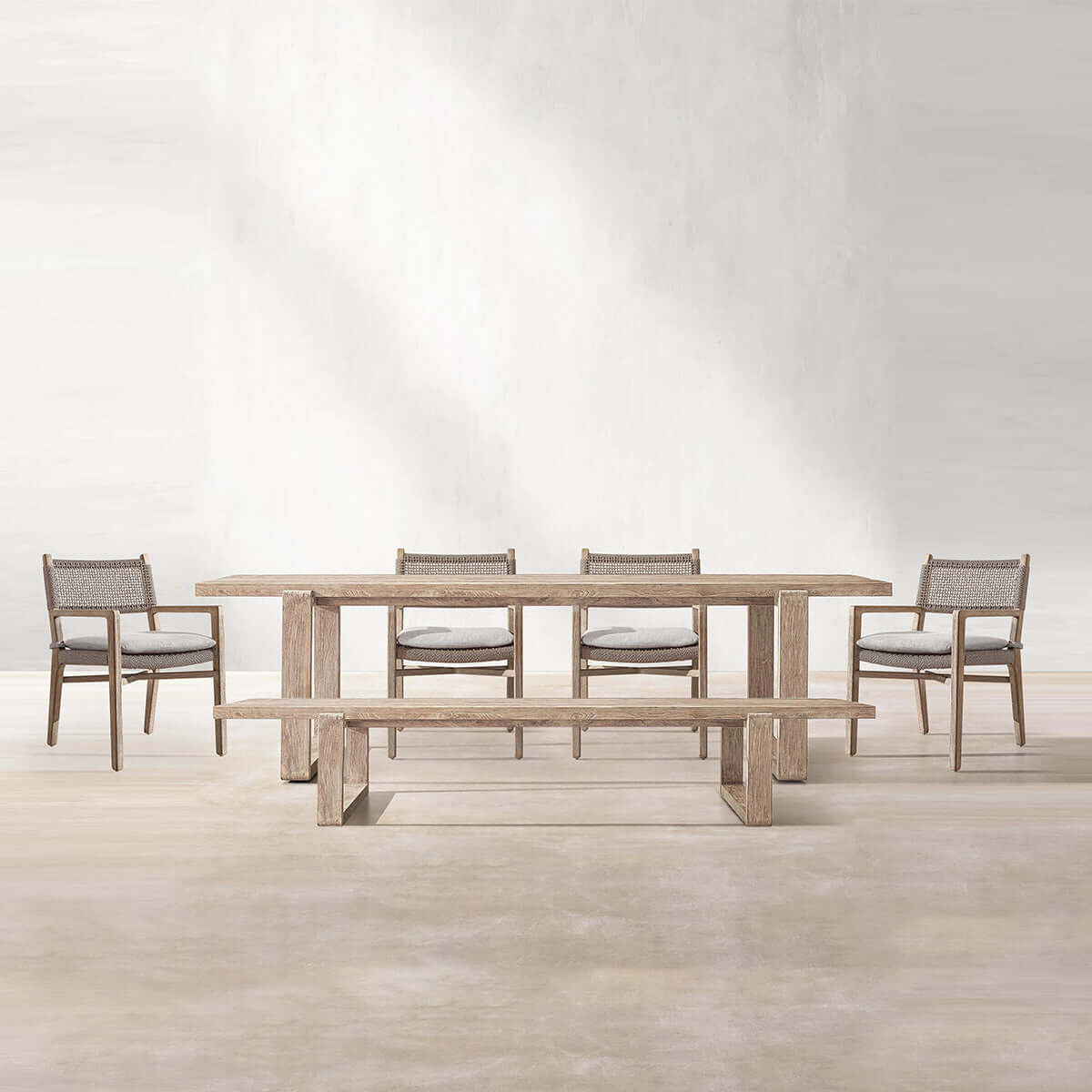 Teak Garden Bench Solid South American Crafted Outdoor Furniture-2