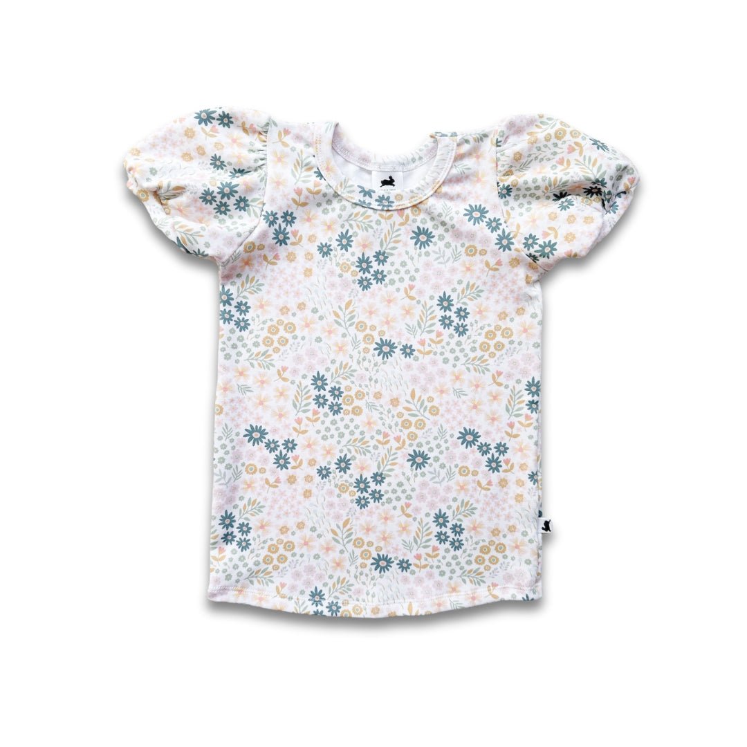 Youth Bamboo Puffed Sleeve T-shirt — Last Call-4