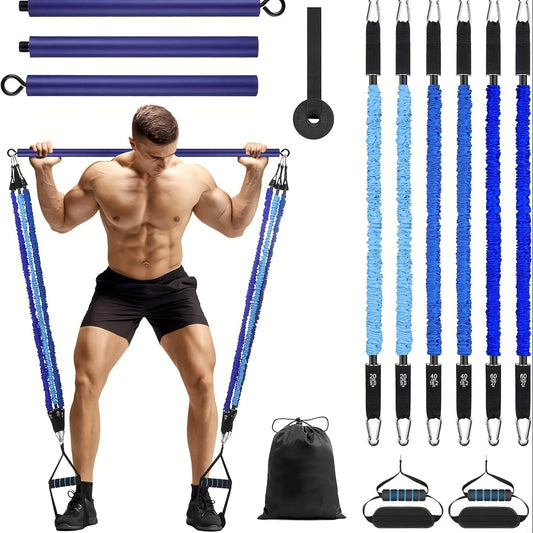 Heavy Tension Resistance Bands Kit for Home Workouts-0