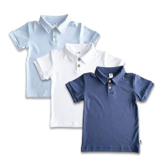 Kids Bamboo Polo Shirt-0