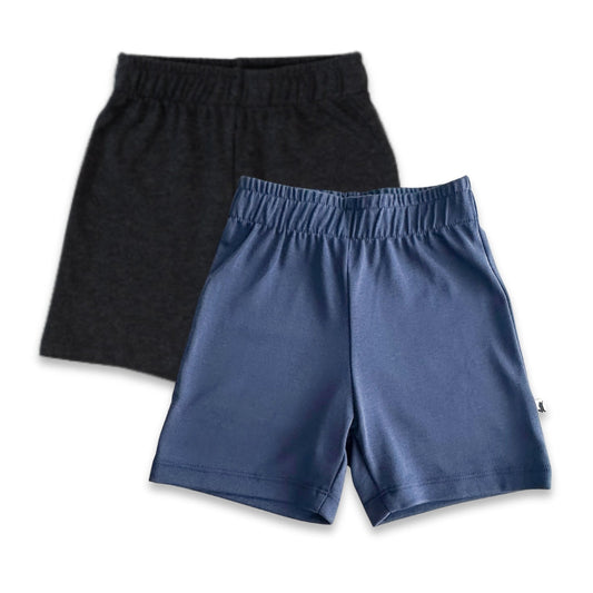 Kids Bamboo Play Shorts-0
