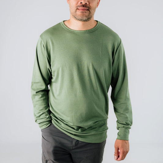 Men's Bamboo Pullover — Last Call-0