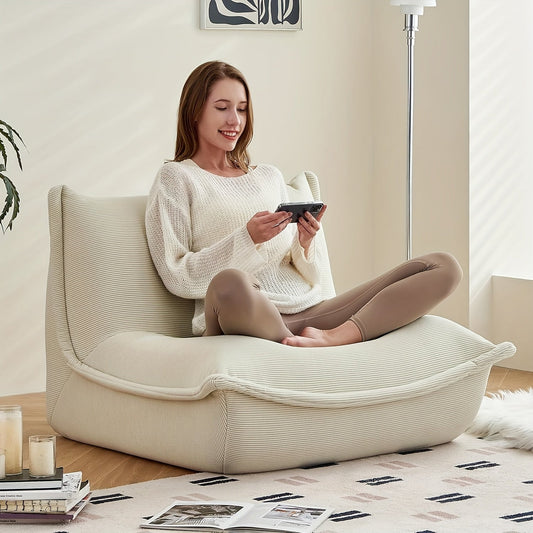 Extra Large Bean Bag Chair with Memory Foam
