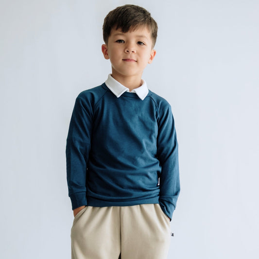 Youth Bamboo Raglan Sleeve Pullover-0