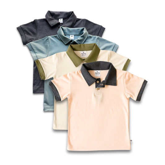 Kids Bamboo Polo Shirt — Last Call-0