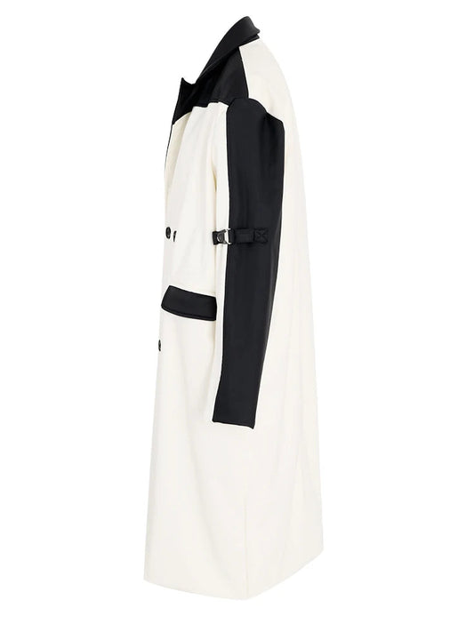 PU Leather Trench, Hudson Yards | Women - BYMANYC ® New York-1