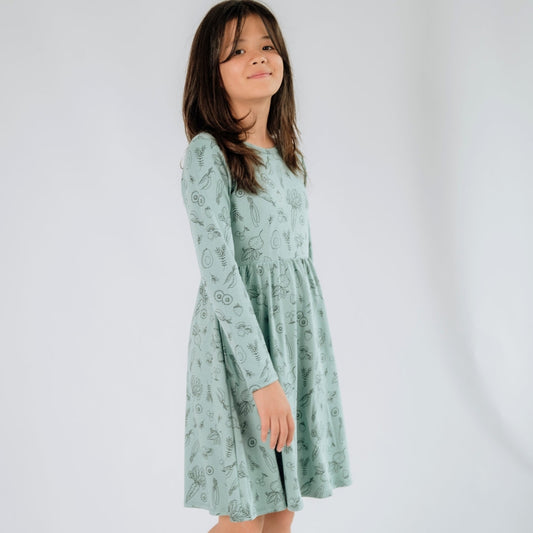 Youth Bamboo Long-Sleeve Daphne Dress — Last Call-0