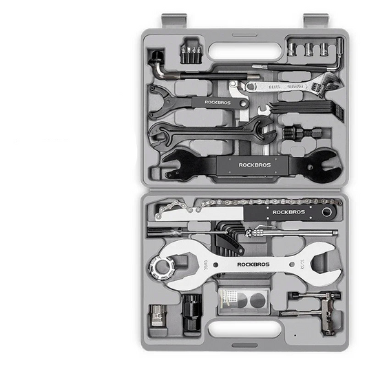 44-in-1 Professional Bicycle Repair Tool Kit Multifunction Grey-0