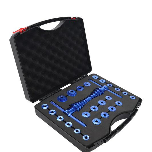 Bicycle Bearing Press Tool Set Installation Removal Kit Blue-0