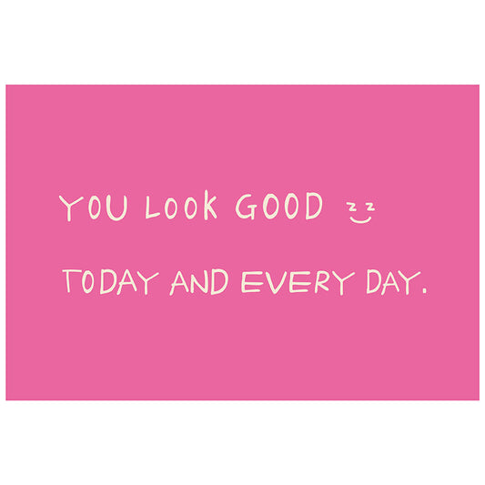 You Look Good Entryway Doormat