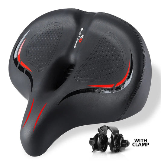 Oversized Comfort Bike Seat for Electric, MTB, and Stationary Bikes-1