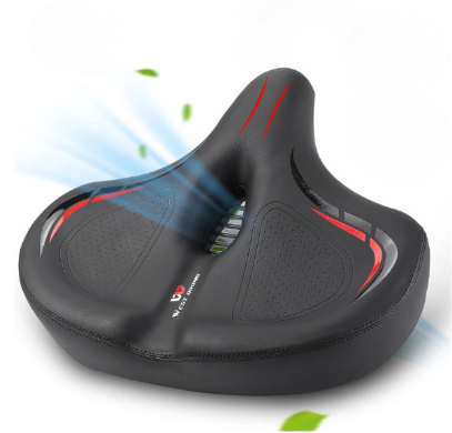 Oversized Comfort Bike Seat for Electric, MTB, and Stationary Bikes-0