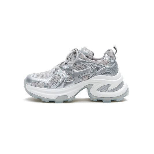 Breathable Mesh Platform Sneaker Boots For Women Cool Comfort-0