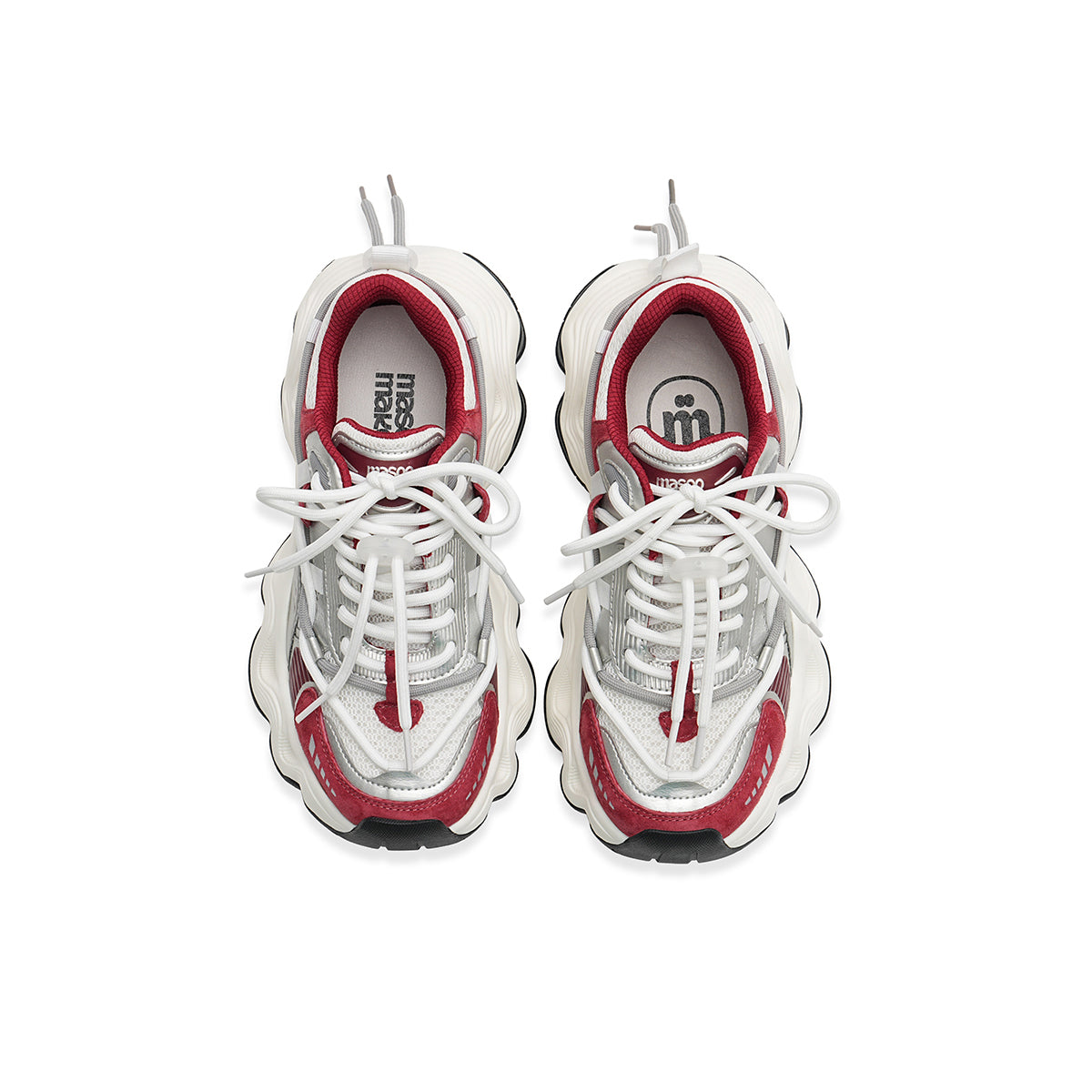 Breathable Platform Sports Sneakers for Women Lightweight Low-Impact Workout Shoes with Non-Slip Rubber Sole.-4