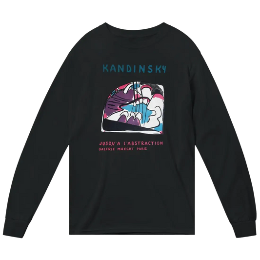 Kandinsky - Art Abstraction 1960 Painting Graphic T-Shirt-1