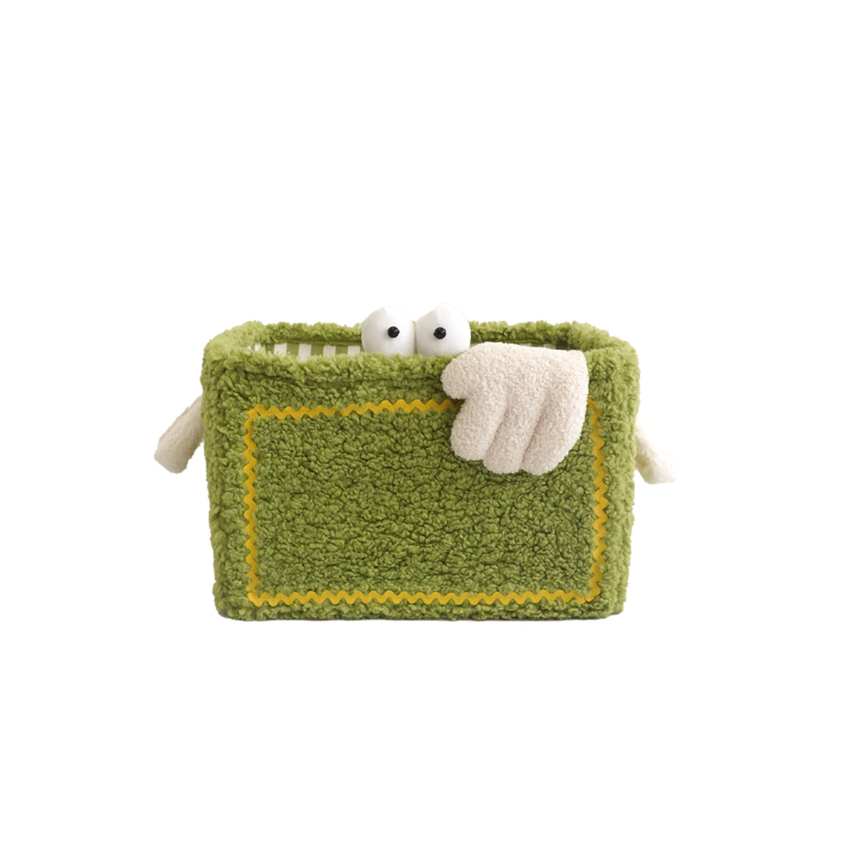 Quirky Monster Striped Storage Basket-3